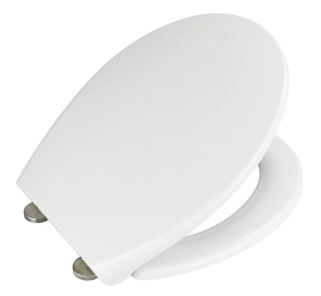 Toiletsæde med Børneindsats Duroplast Hvid 37,5 x 44,5 cm