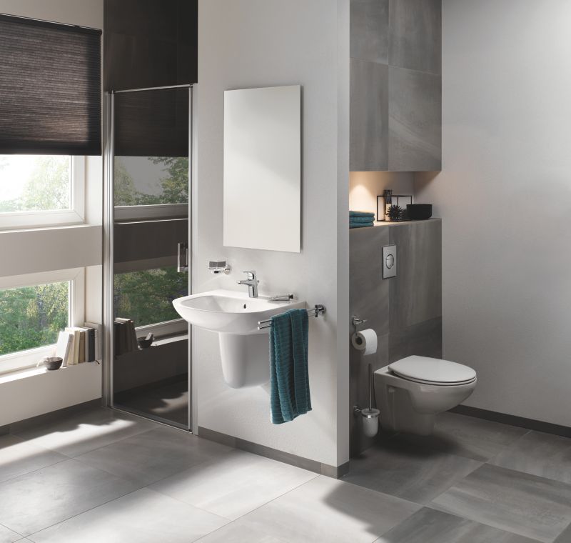 Toiletsæde med Soft Close Hvid Duroplast 46 x 38 cm