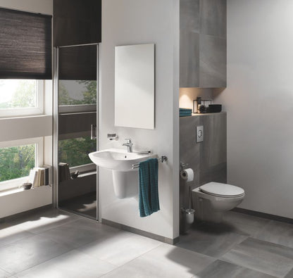 Toiletsæde med Soft Close Hvid Duroplast 46 x 38 cm