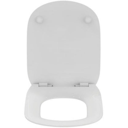 Toiletsæde med Soft Close Tesi 45x365x450 mm Hvid
