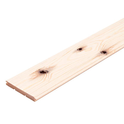 Profilbræt i fyrretræ 14 x 121 x 2400 mm klasse C 2,904 m²