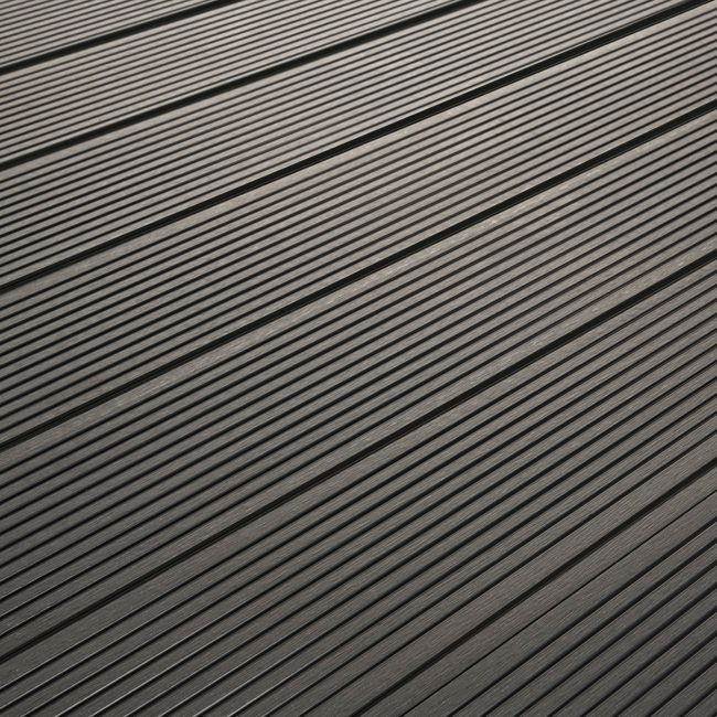 GoodHome Neva komposit terrassebræt 2,1 x 14,5 x 300 cm i antracit