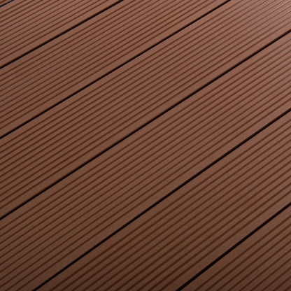 Klikstrom komposit terrassebræt 2,1 x 14,5 x 220 cm chokolade