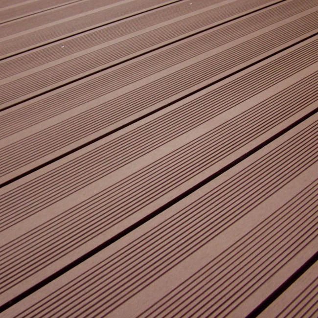 Klikstrom komposit terrassebræt 2,1 x 14,5 x 220 cm chokolade