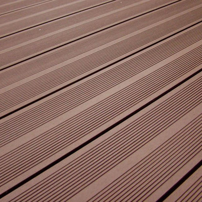 Klikstrom komposit terrassebræt 2,1 x 14,5 x 220 cm chokolade