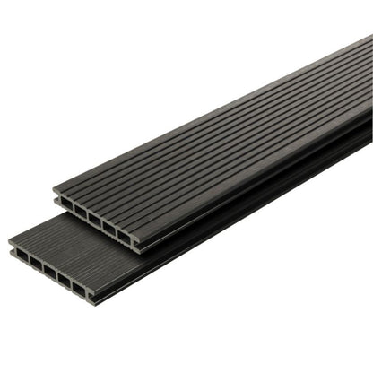 Klikstrom Neva komposit terrassebræt 2,1 x 14,5 x 220 cm antracit