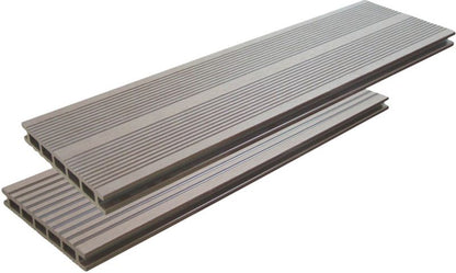 Klikstrom Neva komposit terrassebræt 2,1 x 14,5 x 220 cm taupe