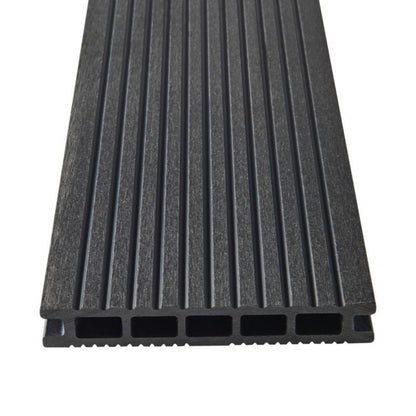 Klikstrom Neva komposit terrassebræt 2,1 x 14,5 x 300 cm antracit