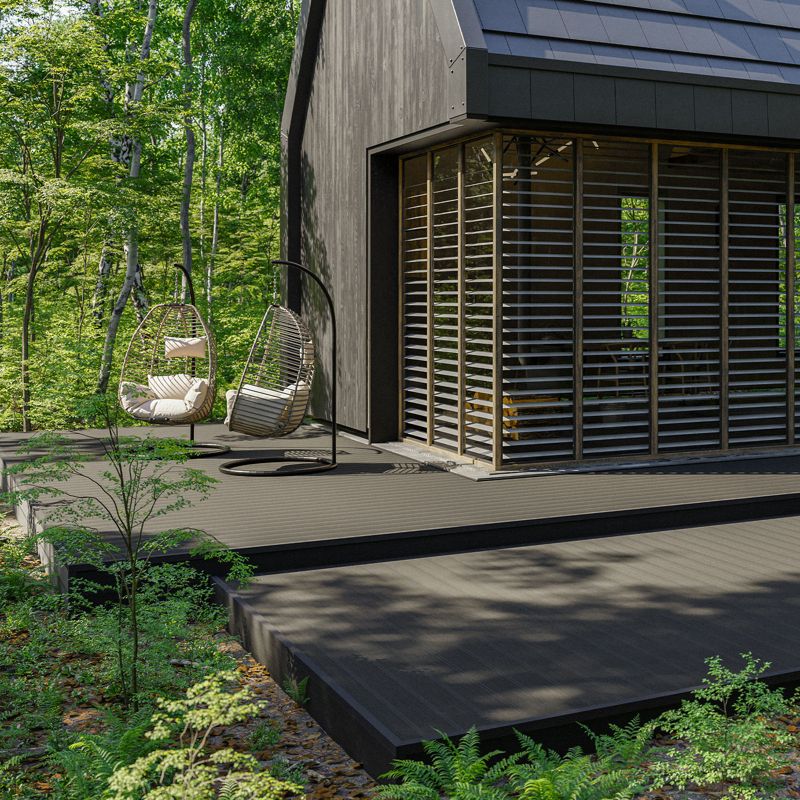 Terrassebræt Salag WPC 240 x 15 x 2,5 cm sort
