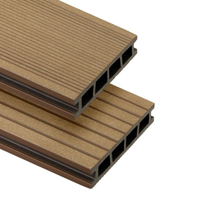 Terrassebræt Salag WPC 240 x 15 x 2,5 cm wild teak