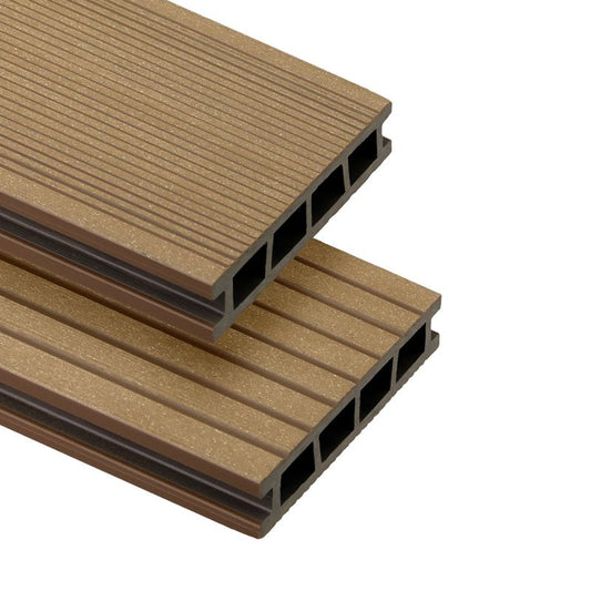 Terrassebræt Salag WPC 240 x 15 x 2,5 cm wild teak