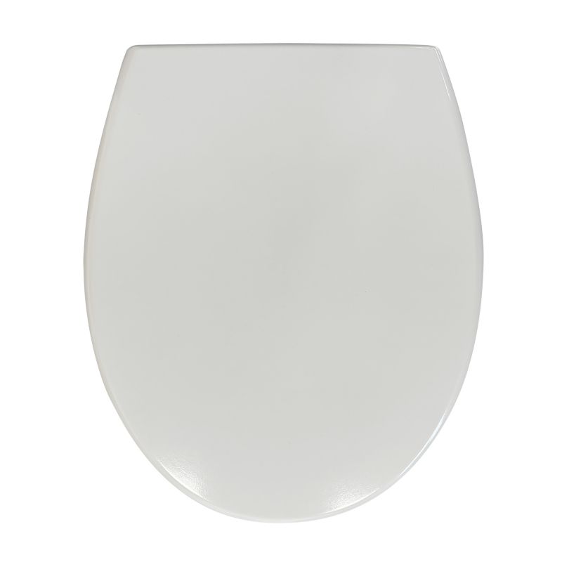 Toiletsæde Duroplast Hvid Blødt Luk Easy-Clean 44,3x37,3 cm