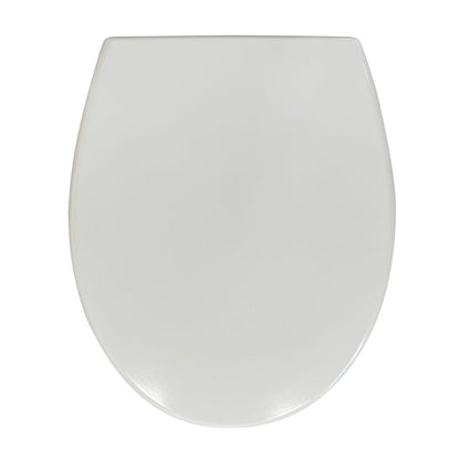 Toiletsæde Duroplast Hvid Blødt Luk Easy-Clean 44,3x37,3 cm