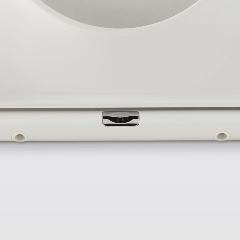 Cavally WC-sæde med soft-close i hvid duroplast