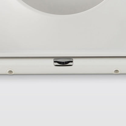 Cavally WC-sæde med soft-close i hvid duroplast