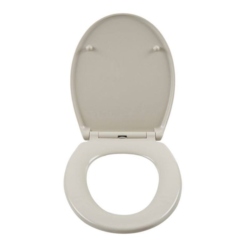 Cooke&Lewis Diani WC-sæde i duroplast med soft-close, beige