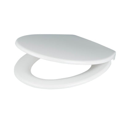 Toiletsæde Diani Duroplast Hvid Blødt Lukkende 449x372 mm