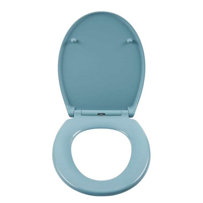 Cooke&Lewis Diani WC-sæde i duroplast med soft-close, blå