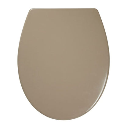 WC-sæde Cooke&Lewis Diani i duroplast med soft-close i taupe