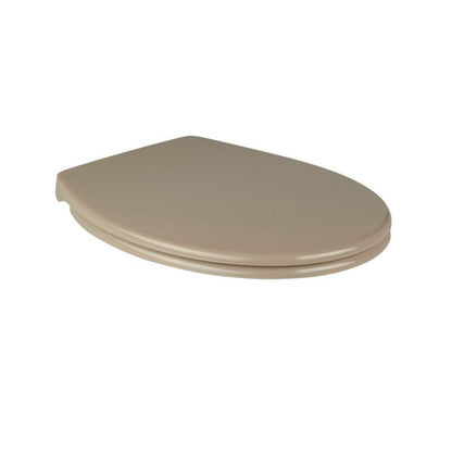 WC-sæde Cooke&Lewis Diani i duroplast med soft-close i taupe