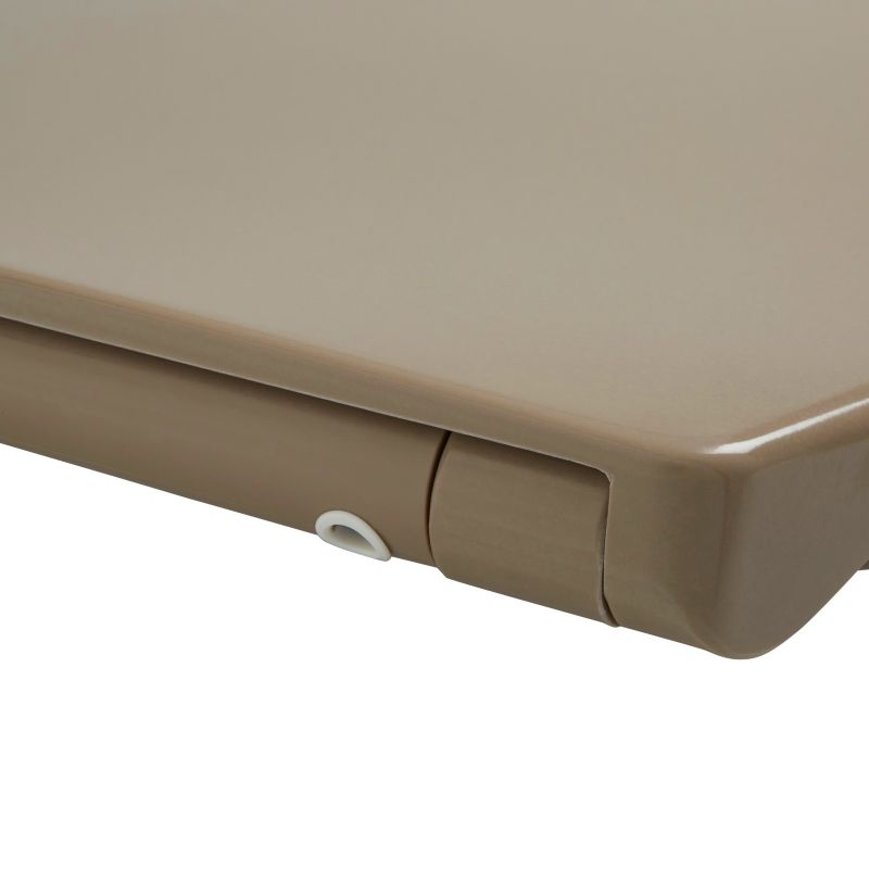 Toiletsæde Diani Duroplast Taupe Blødt Luk 449x372 mm