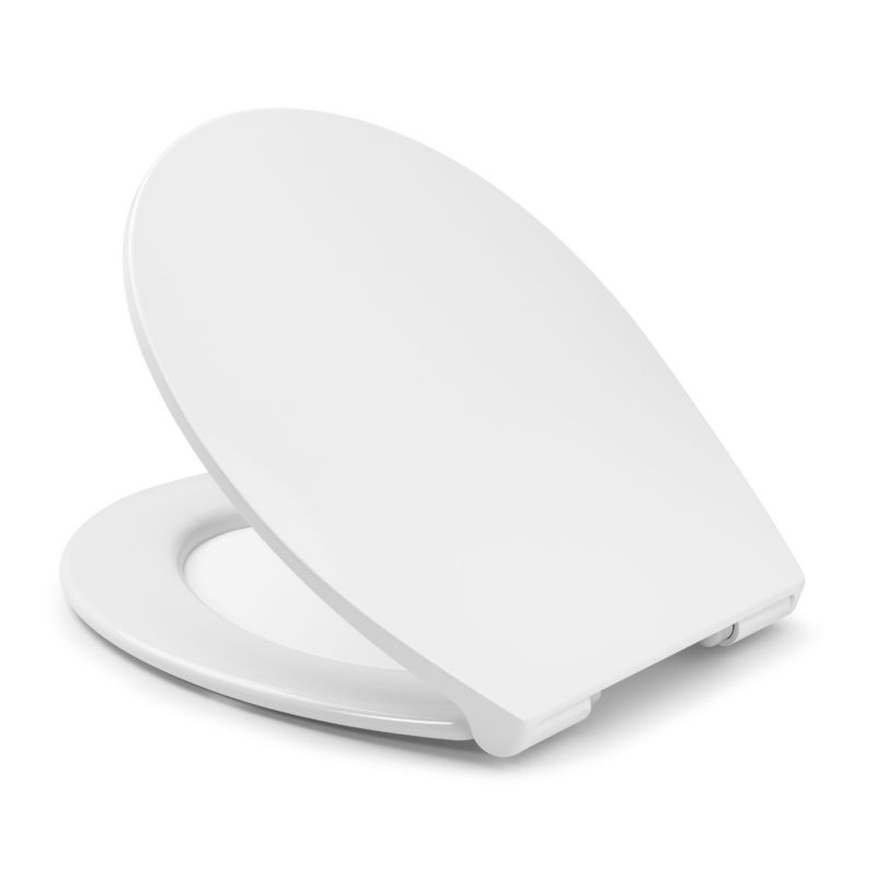 Toiletsæde Donna Duroplast Hvid Blødt Lukkende 44 x 36,5 cm