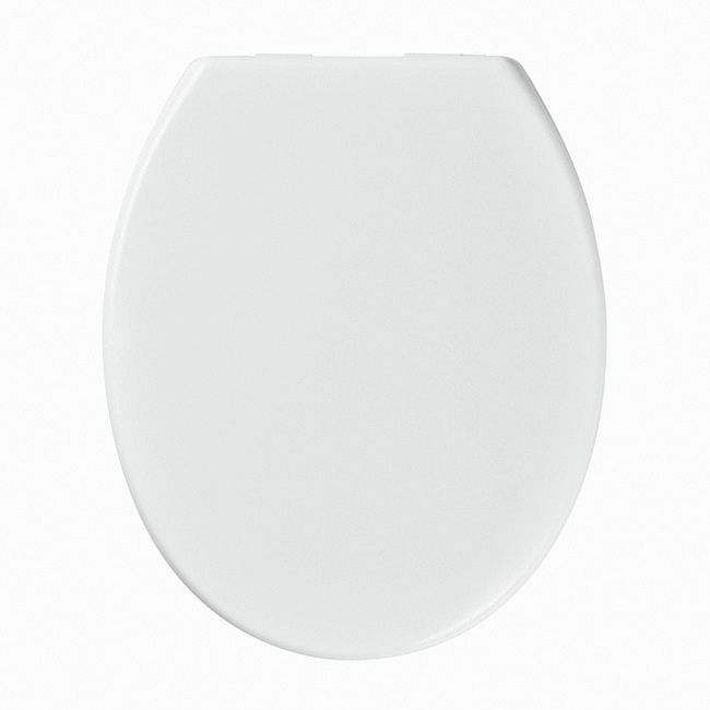 Toiletsæde Genoa Hvidt Termoplast 45,4x38,1 cm Blødt Lukkende