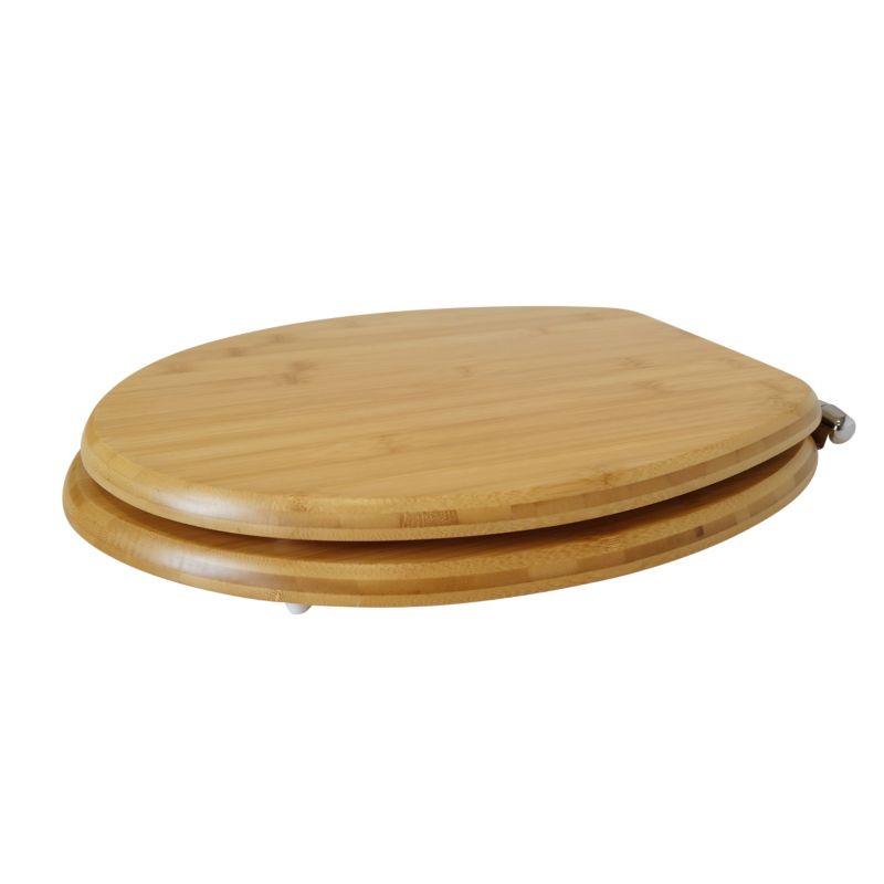 GoodHome Cervia bambus mat WC-sæde