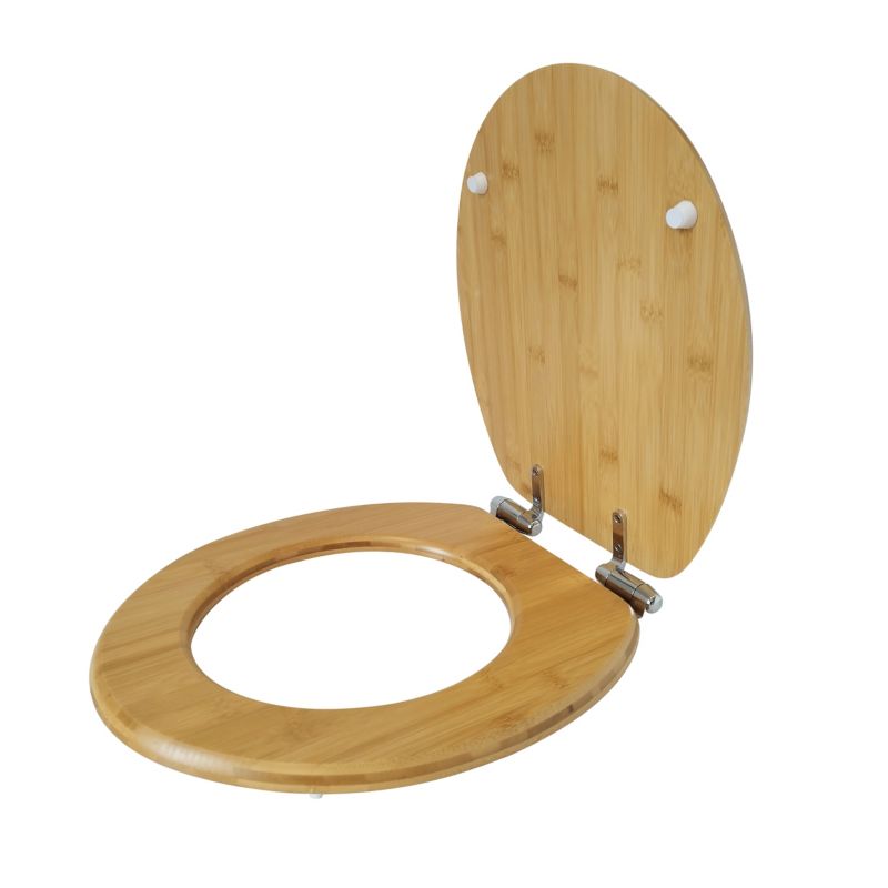 Toiletbræt Cervia Bambus Mat 45,5x36,5 cm