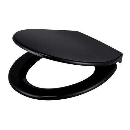 Toiletsæde Diani Duroplast Sort 44,8x37,2 cm