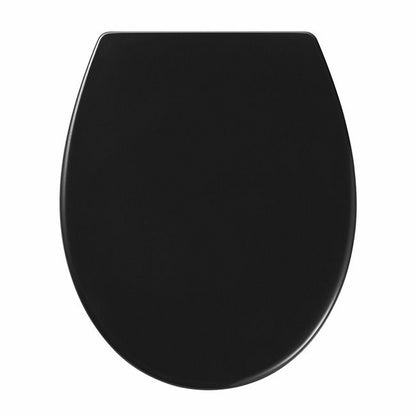 Toiletsæde Diani Duroplast Sort 44,8x37,2 cm