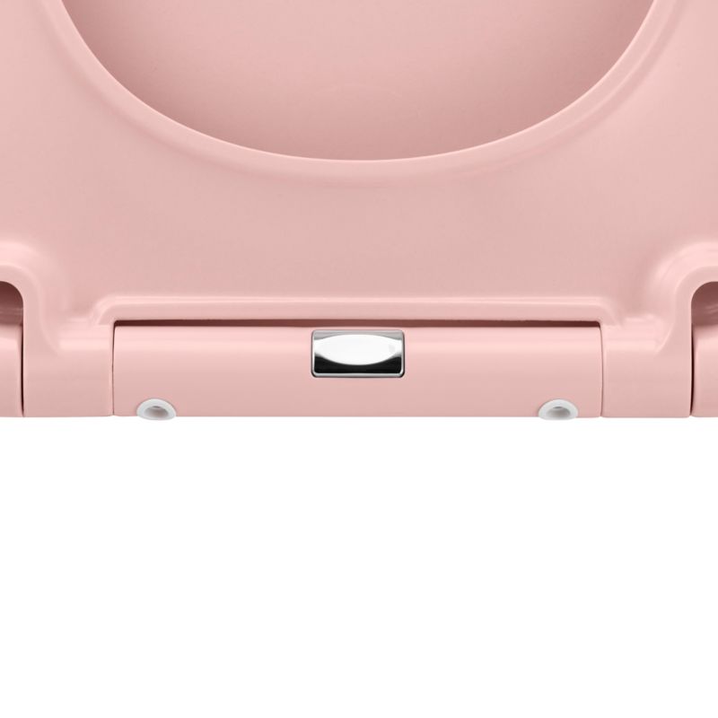 Toiletsæde Diani Rosa Duroplast 448x372 mm
