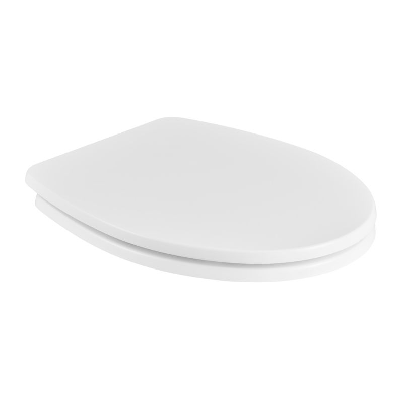 GoodHome Morava MDF wc-sæde med soft-close, hvid