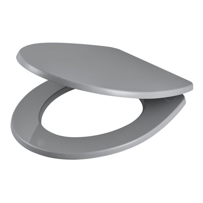 GoodHome Morava MDF wc-sæde med soft-close i grå