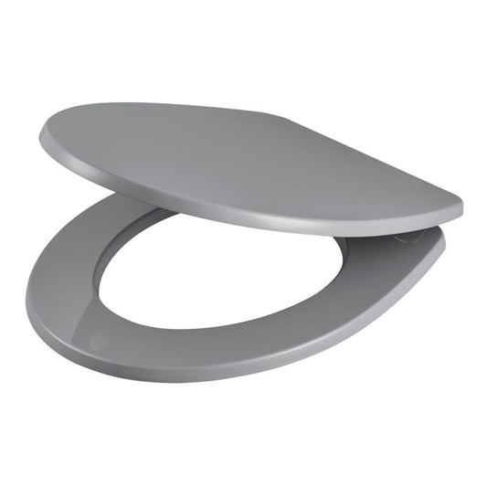 GoodHome Morava MDF wc-sæde med soft-close i grå