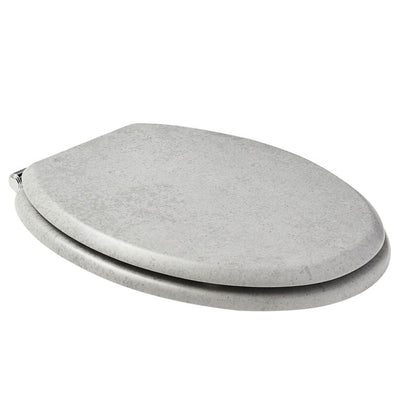 Toiletsæde Pilica MDF Softclose Beton 43,5x37 cm