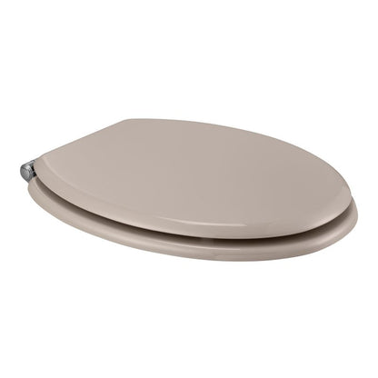 GoodHome Pilica MDF wc-sæde med soft-close i beige