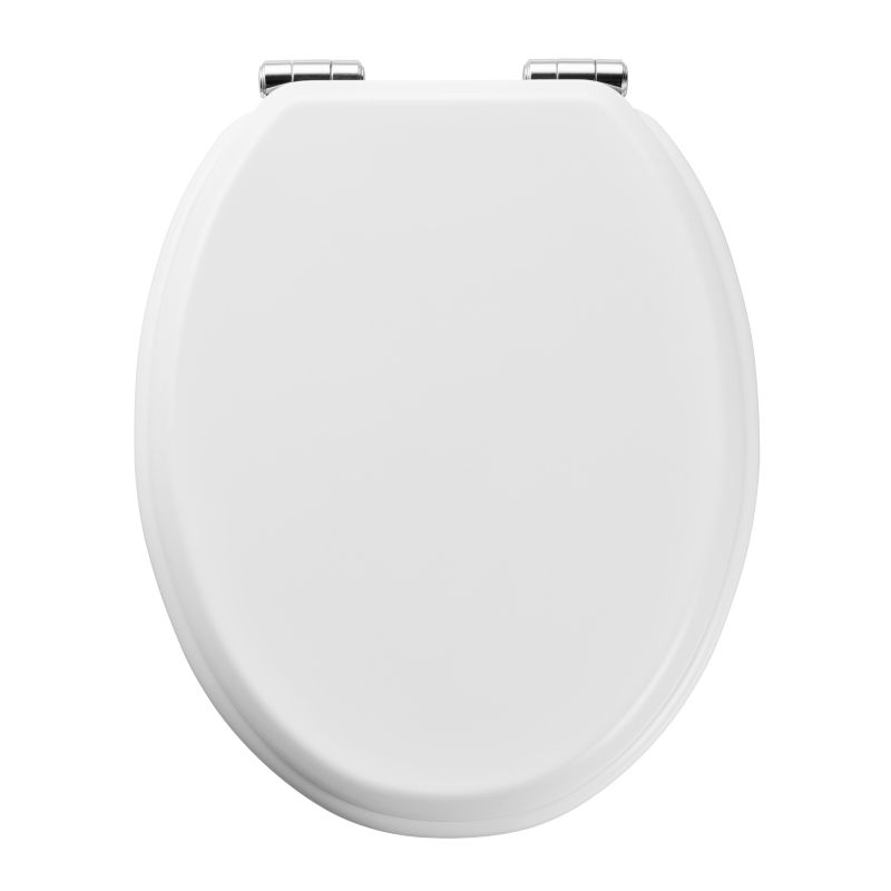 GoodHome Pilica MDF wc-sæde med soft-close, hvid