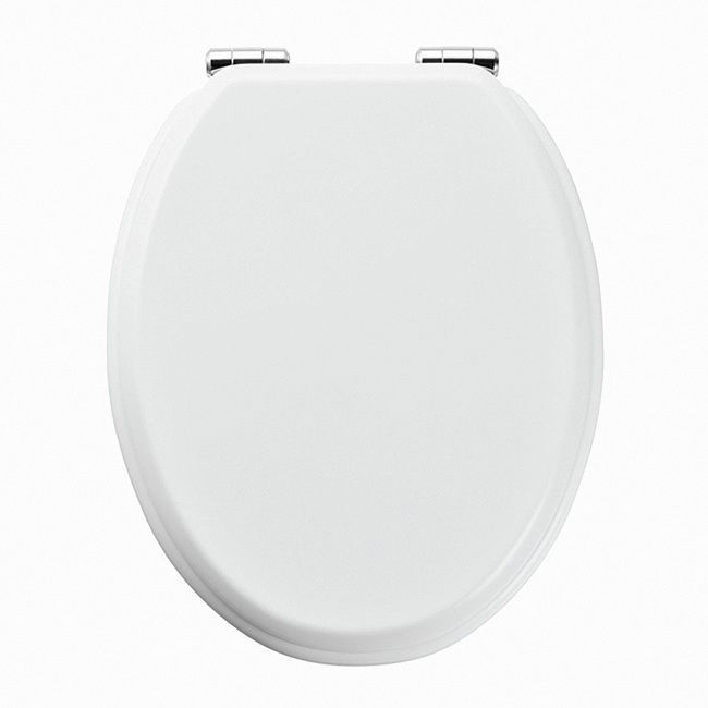 GoodHome Pilica MDF wc-sæde med soft-close, hvid