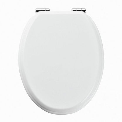 GoodHome Pilica MDF wc-sæde med soft-close, hvid