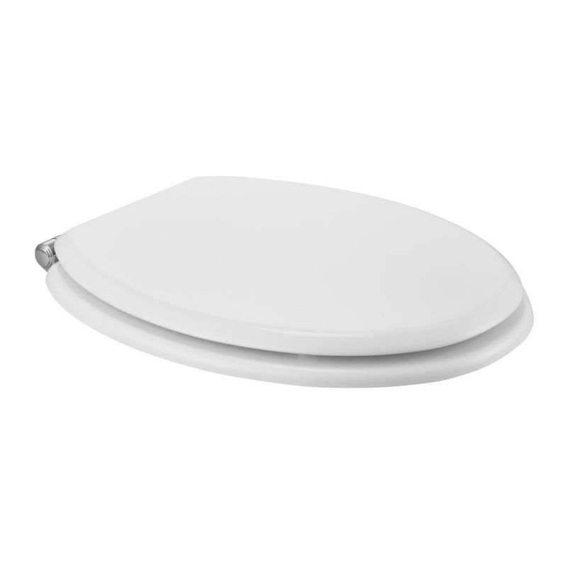 GoodHome Pilica MDF wc-sæde med soft-close, hvid