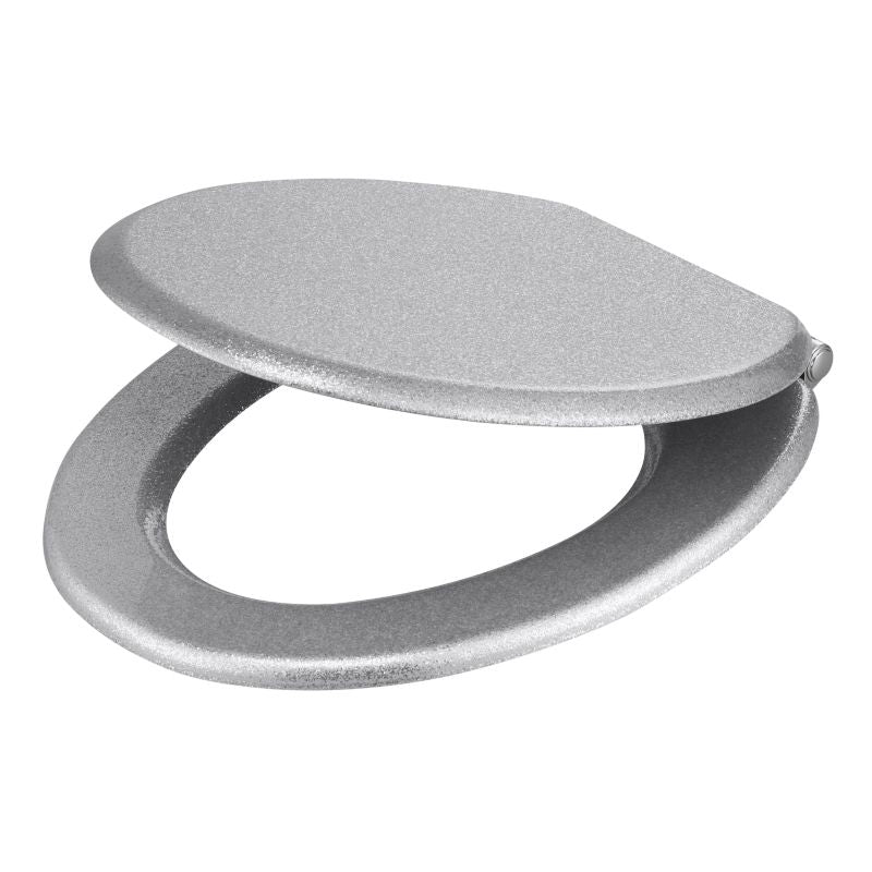 GoodHome Pilica MDF wc-sæde med soft-close og blank overflade