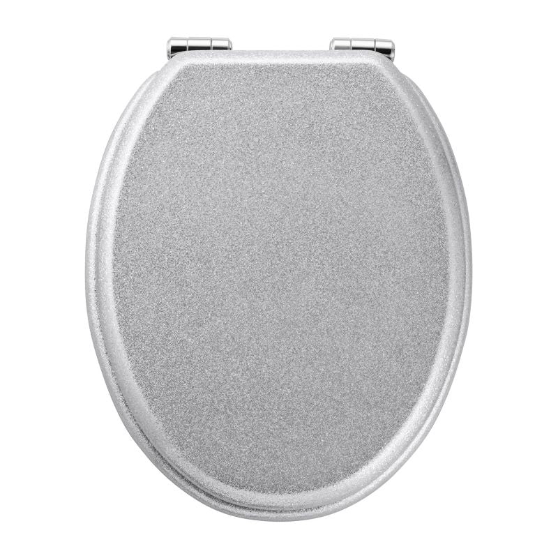 GoodHome Pilica MDF wc-sæde med soft-close og blank overflade