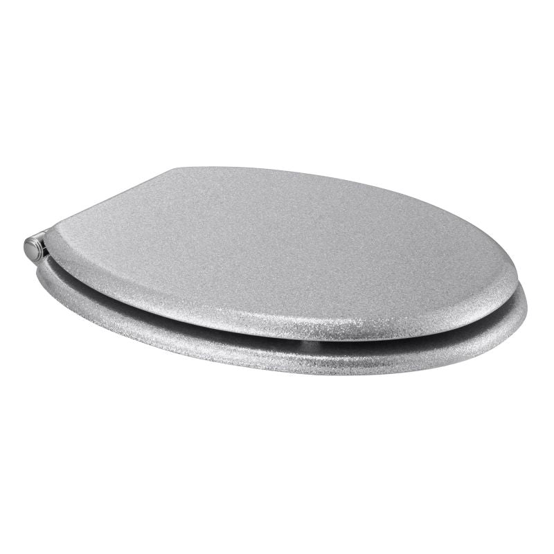 GoodHome Pilica MDF wc-sæde med soft-close og blank overflade