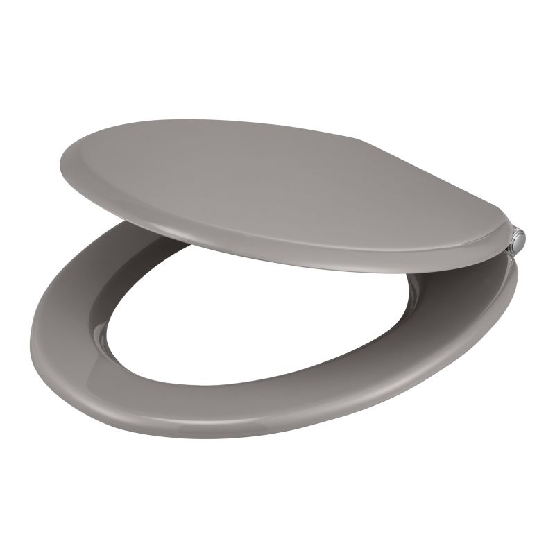 GoodHome Pilica MDF wc-sæde med soft-close i grå