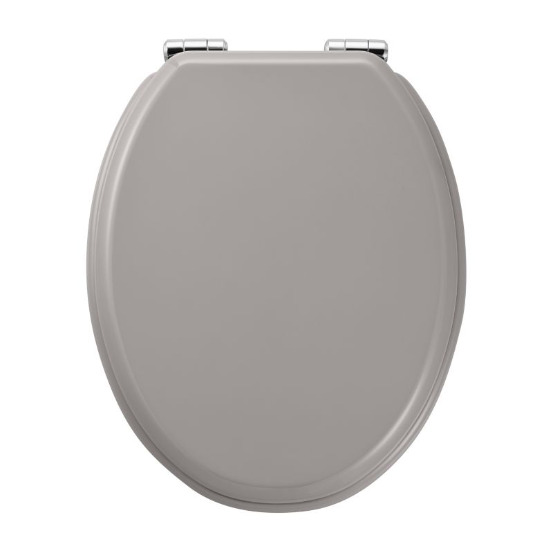 GoodHome Pilica MDF wc-sæde med soft-close i grå