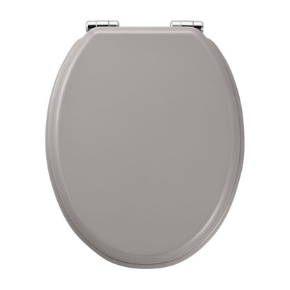 GoodHome Pilica MDF wc-sæde med soft-close i grå