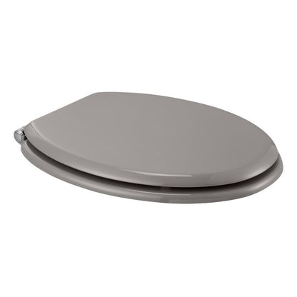 GoodHome Pilica MDF wc-sæde med soft-close i grå