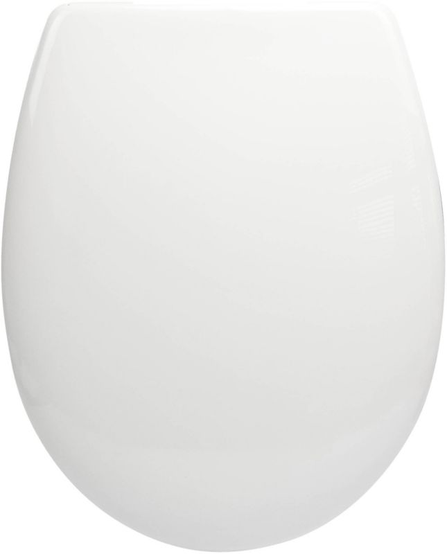 Toiletsæde Standard Hvid 45,9x44,7 cm Termoplast