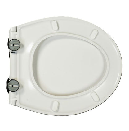 Toiletsæde IDEA 455x370 mm Hvid Soft Close